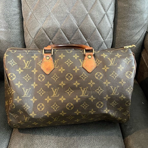 Authentic  Super Vintage LV Monogram Speedy Bag - Picture 1 of 15